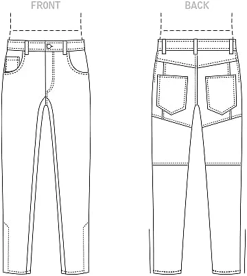 الگوهای Vogue V1915MUU دامن/شلوار مردانه/پسرانه MUU (34-36-38-40)