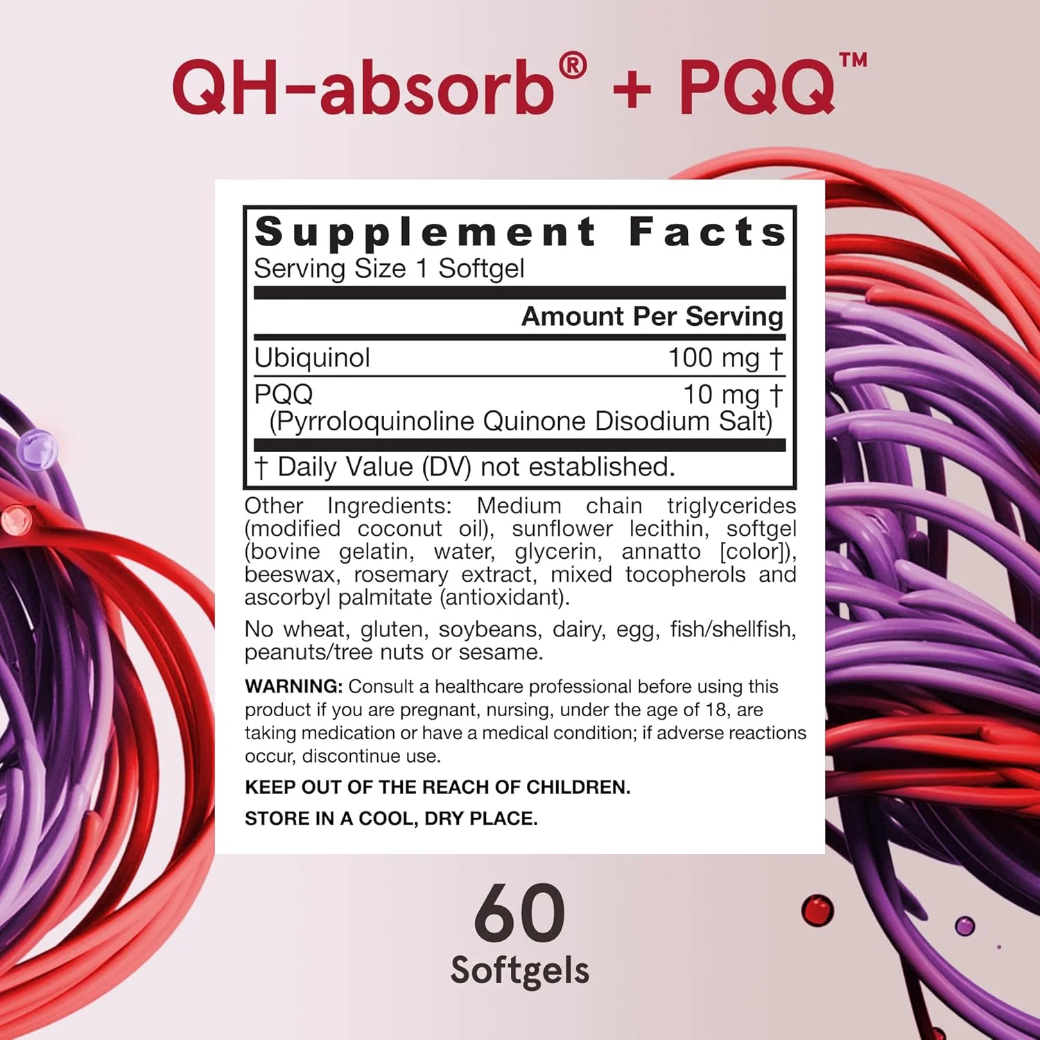 مکمل غذایی Jarrow Formulas QH-Absorb + PQQ - پشتیبانی از بیوژنز میتوکندری، تولید انرژی و سلامت قلب و عروق - بدون گلوتن - تا 60 سروینگ (سافت ژل) (بسته بندی ممکن است متفاوت باشد) مکمل غذایی Jarrow Formulas QH-Absorb + PQQ - پشتیبانی از بیوژنز میتوکندری، تولید انرژی و سلامت قلب و عروق - بدون گلوتن - تا 60 سروینگ (سافت ژل) (بسته بندی ممکن است متفاوت باشد)