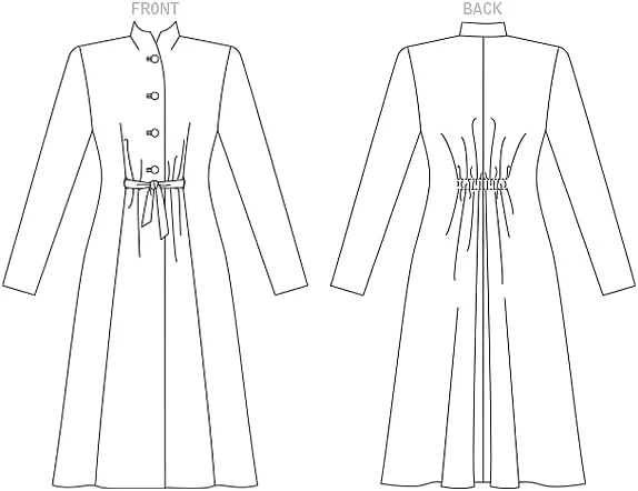 الگوهای Vogue V1903B5 ژاکت زنانه B5 (8-10-12-14-16)