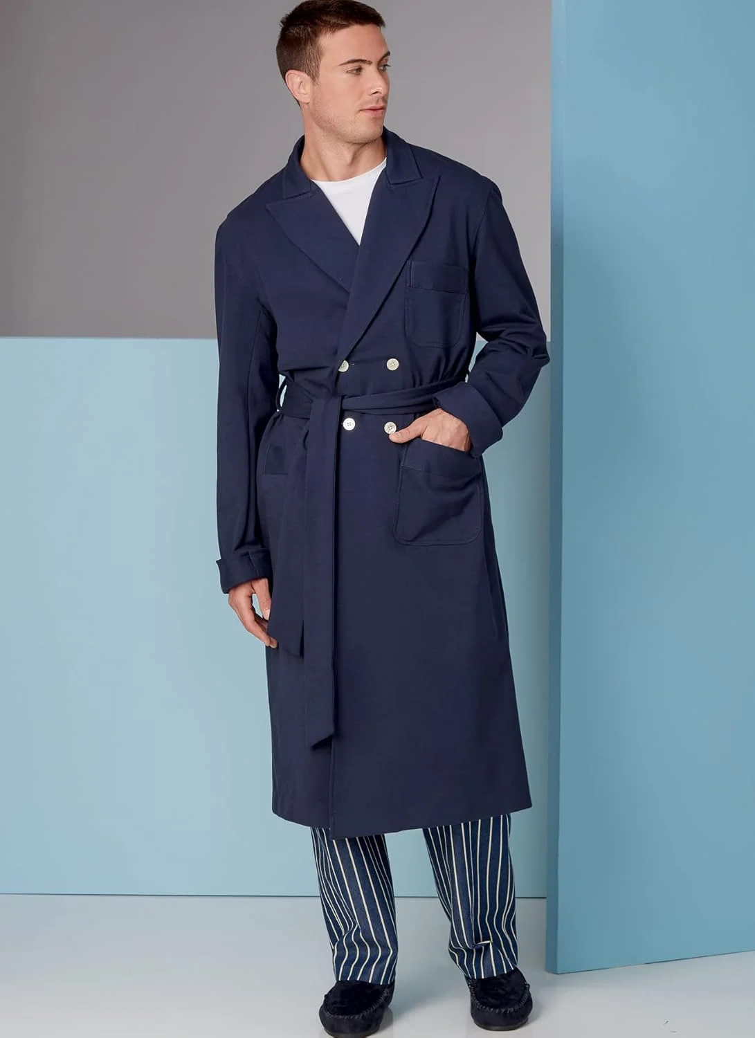 الگوهای Vogue V1855MUU لباس خواب مردانه / پسرانه MUU (34-36-38-40)