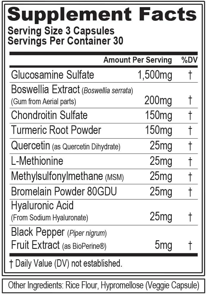 کپسول فلکس مود ایولوشن نوتریشن، پشتیبانی پیشرفته از مفاصل، تحرک و تسکین درد، گلوکزامین، کندرویتین، زردچوبه، MSM، بوسولیا، اسید هیالورونیک، 90 عدد