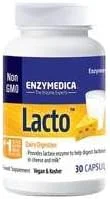 کپسول های مکمل غذایی لاکتو انزیمدیکا، 30 عددی