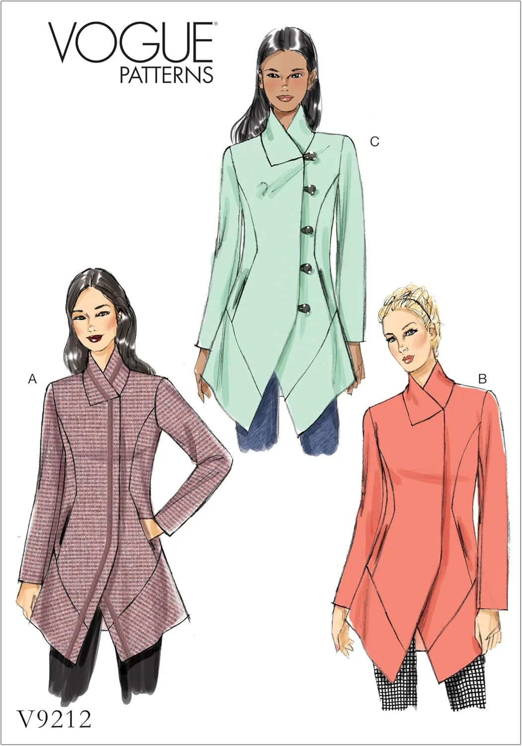 الگوی خیاطی Vogue Muster V9212