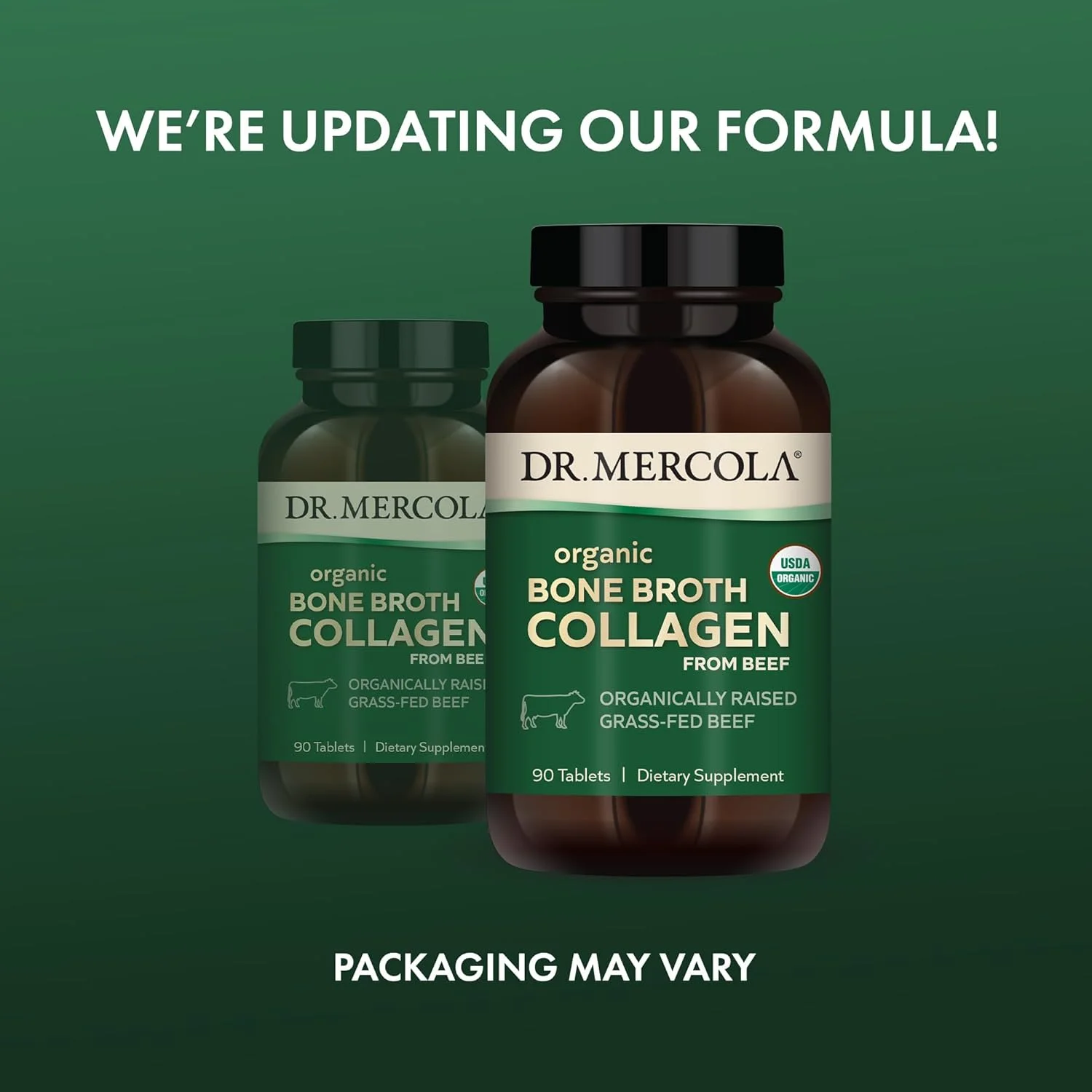 کلاژن آب قلم ارگانیک دکتر مرکولا، 30 سروینگ (90 قرص)، گوشت گاو تغذیه شده با علف ارگانیک، مکمل غذایی، پشتیبانی از راحتی استخوان و مفاصل، ارگانیک USDA، غیر GMO کلاژن آب قلم ارگانیک دکتر مرکولا، 30 سروینگ (90 قرص)، گوشت گاو تغذیه شده با علف ارگانیک، مکمل غذایی، پشتیبانی از راحتی استخوان و مفاصل، ارگانیک USDA، غیر GMO