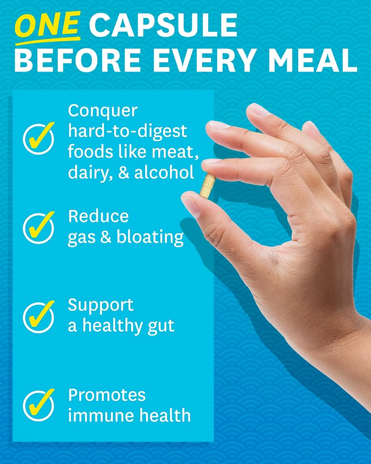 آنزیم های گوارشی با پروبیوتیک - ترکیب گیاهی وگان فوق العاده موثر - بهترین و قوی ترین مکمل غذایی گوارشی برای مردان و زنان - 180 کپسول گیاهی - تقویت کننده سیستم گوارش... آنزیم های گوارشی با پروبیوتیک - ترکیب گیاهی وگان فوق العاده موثر - بهترین و قوی ترین مکمل غذایی گوارشی برای مردان و زنان - 180 کپسول گیاهی - تقویت کننده سیستم گوارش...