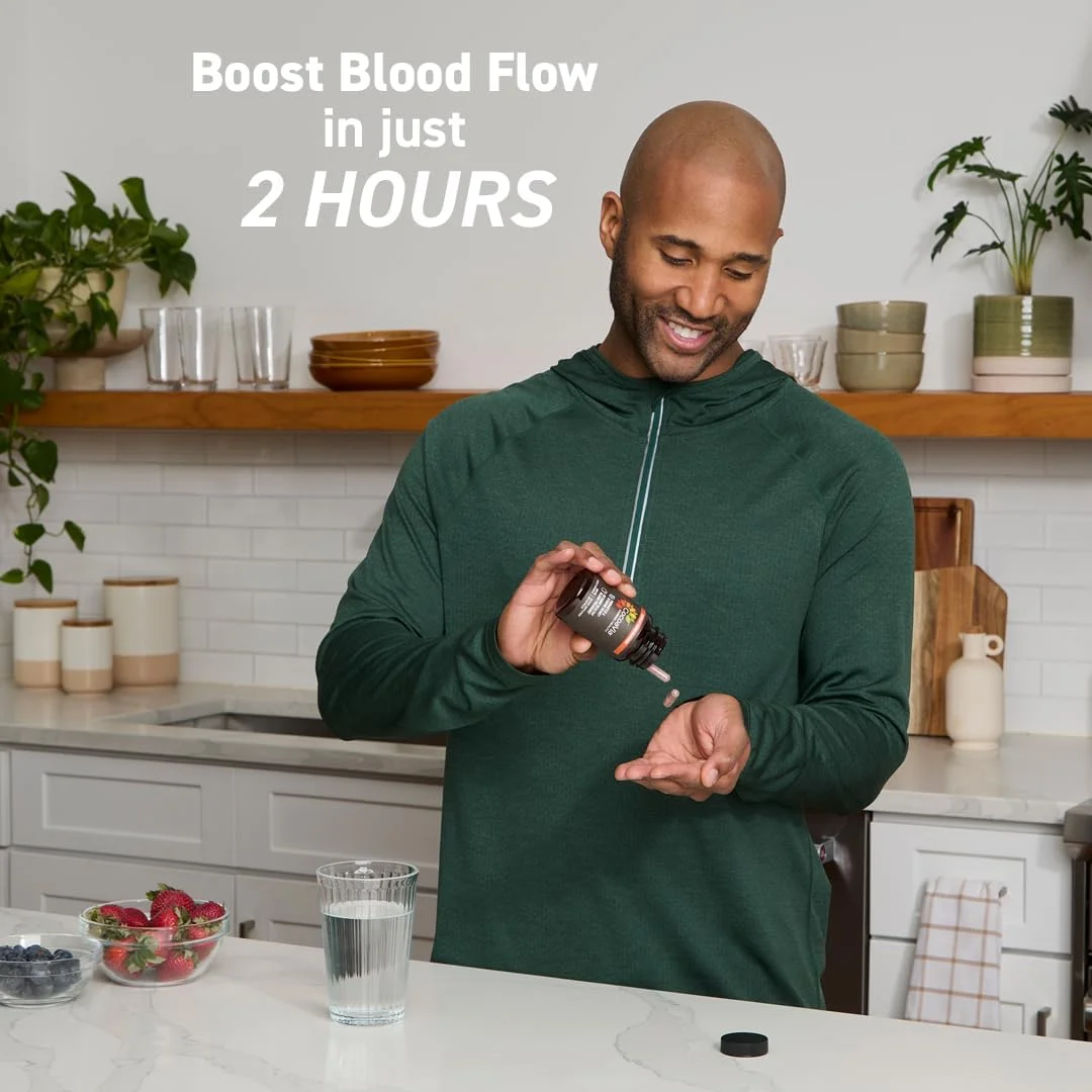 مکمل سلامت قلب CocoaVia، 30 روزه، 500 میلی گرم فلاونول های کاکائو، حمایت از سلامت قلب، افزایش اکسید نیتریک، گردش خون، انرژی، وگان، شکلات تلخ، 60 کپسول مکمل سلامت قلب CocoaVia، 30 روزه، 500 میلی گرم فلاونول های کاکائو، حمایت از سلامت قلب، افزایش اکسید نیتریک، گردش خون، انرژی، وگان، شکلات تلخ، 60 کپسول