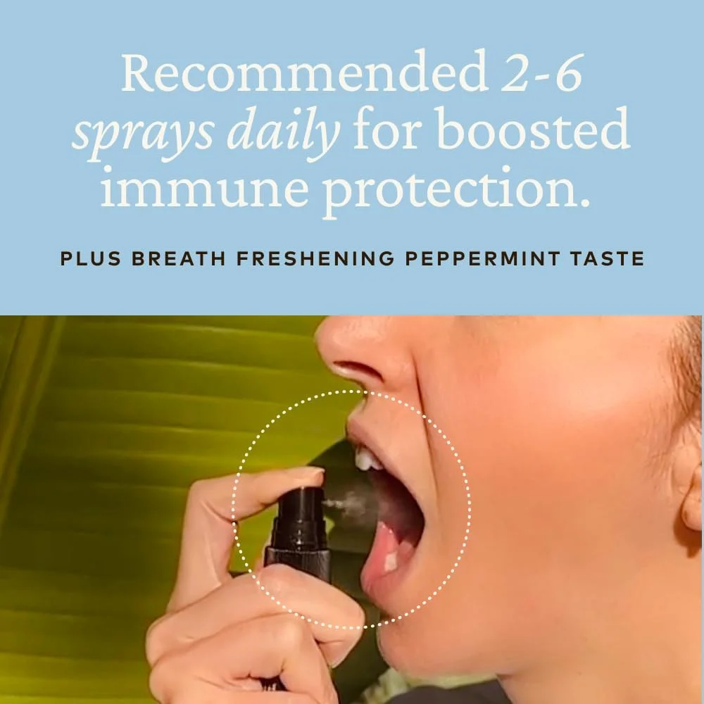 اسپری تسکین دهنده گلو پروپولیس کامویتا، طعم نعناع آرامش بخش با عسل مانوکا UMF 10+ - پشتیبانی طبیعی از سیستم ایمنی، آنتی اکسیدان، مکمل غذایی، 20 میلی لیتر اسپری تسکین دهنده گلو پروپولیس کامویتا، طعم نعناع آرامش بخش با عسل مانوکا UMF 10+ - پشتیبانی طبیعی از سیستم ایمنی، آنتی اکسیدان، مکمل غذایی، 20 میلی لیتر