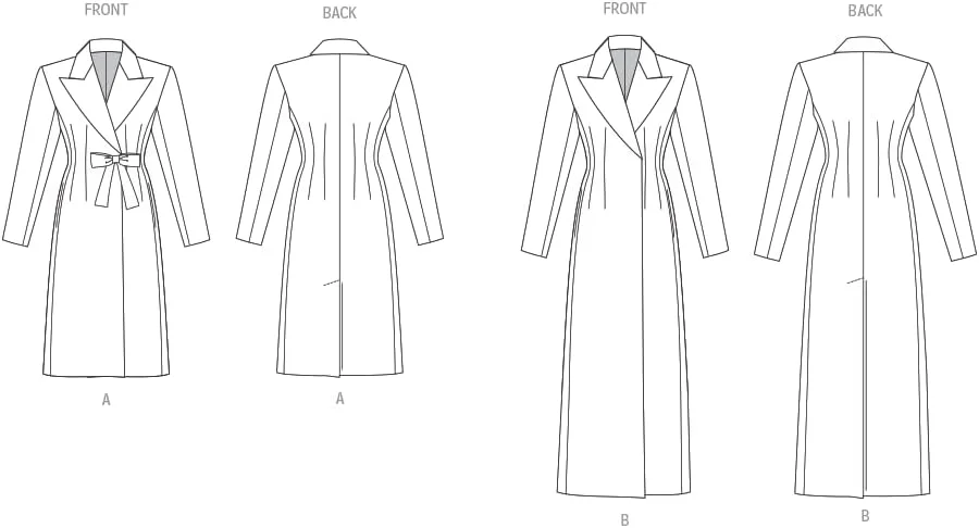 الگوهای خیاطی ووگ، بسته دوخت پالتو زنانه آستر دار، سایزهای 8-10-12-14-16، چند رنگ الگوهای خیاطی ووگ، بسته دوخت پالتو زنانه آستر دار، سایزهای 8-10-12-14-16، چند رنگ