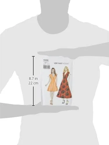 الگوهای Vogue 9292 OS، ژاکت و یقه زنانه، سایزهای 6-22، دستمال کاغذی، چند رنگ، 15 x 0.5 x 22 سانتی متر الگوهای Vogue 9292 OS، ژاکت و یقه زنانه، سایزهای 6-22، دستمال کاغذی، چند رنگ، 15 x 0.5 x 22 سانتی متر