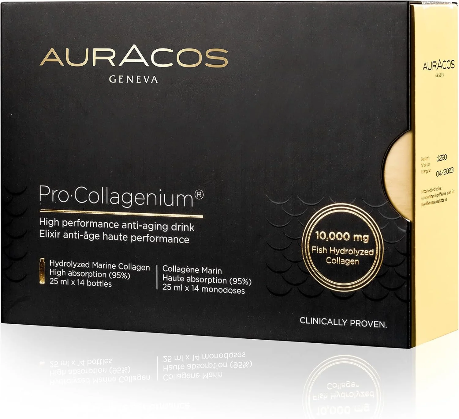 نوشیدنی ضد پیری با عملکرد بالا Auracos Pro Collagenium نوشیدنی ضد پیری با عملکرد بالا Auracos Pro Collagenium