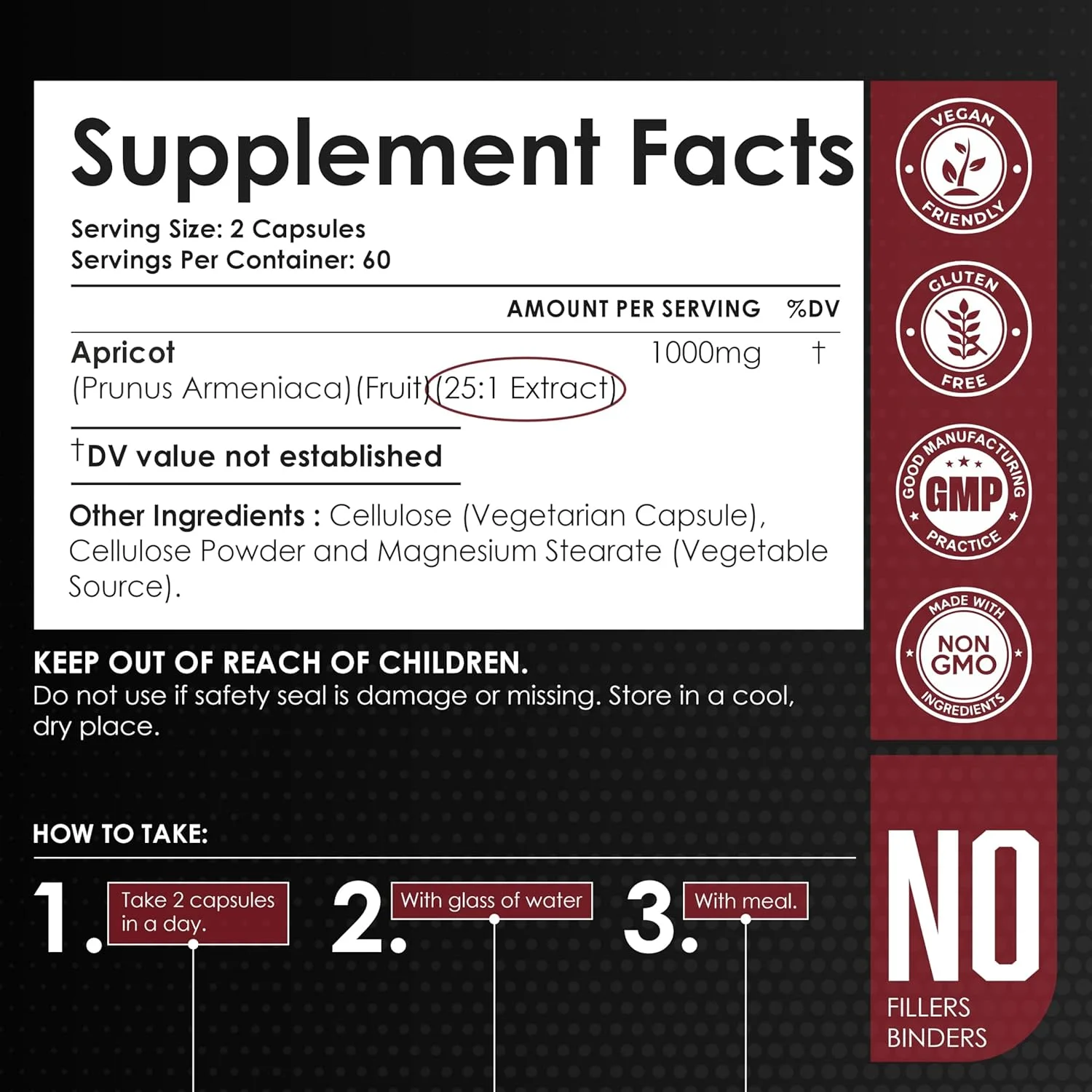 مکمل های غذایی پودر عصاره دانه زردآلو آمالث برای تقویت سلامت عمومی، 5000 میلی گرم - 90 کپسول مکمل های غذایی پودر عصاره دانه زردآلو آمالث برای تقویت سلامت عمومی، 5000 میلی گرم - 90 کپسول