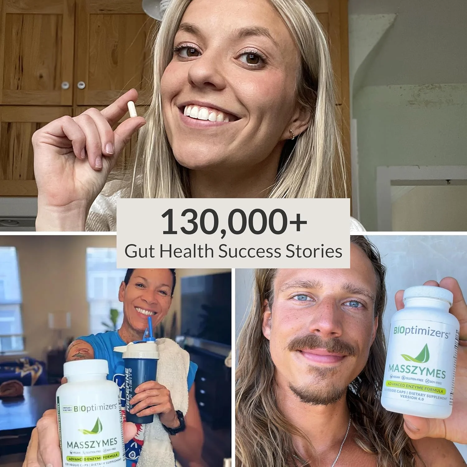 BiOptimizers MassZymes - مکمل غذایی فرمول آنزیمی پیشرفته - پشتیبانی از سلامت روده، افزایش تمرکز و انرژی - 250 کپسول گیاهی BiOptimizers MassZymes - مکمل غذایی فرمول آنزیمی پیشرفته - پشتیبانی از سلامت روده، افزایش تمرکز و انرژی - 250 کپسول گیاهی