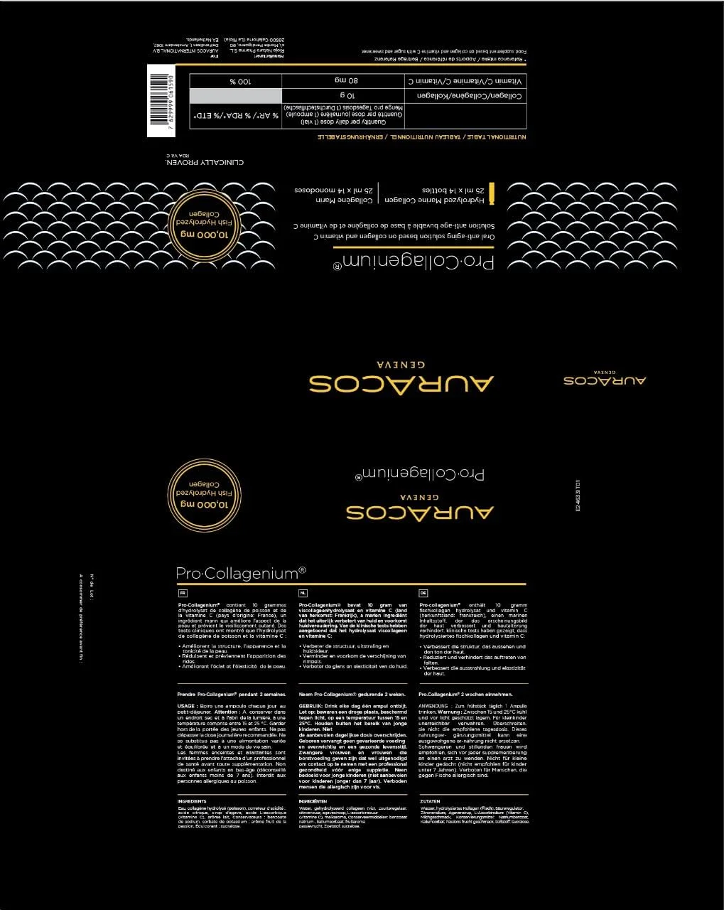 نوشیدنی ضد پیری با عملکرد بالا Auracos Pro Collagenium نوشیدنی ضد پیری با عملکرد بالا Auracos Pro Collagenium