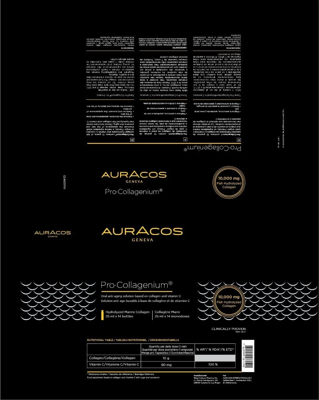 نوشیدنی ضد پیری با عملکرد بالا Auracos Pro Collagenium نوشیدنی ضد پیری با عملکرد بالا Auracos Pro Collagenium