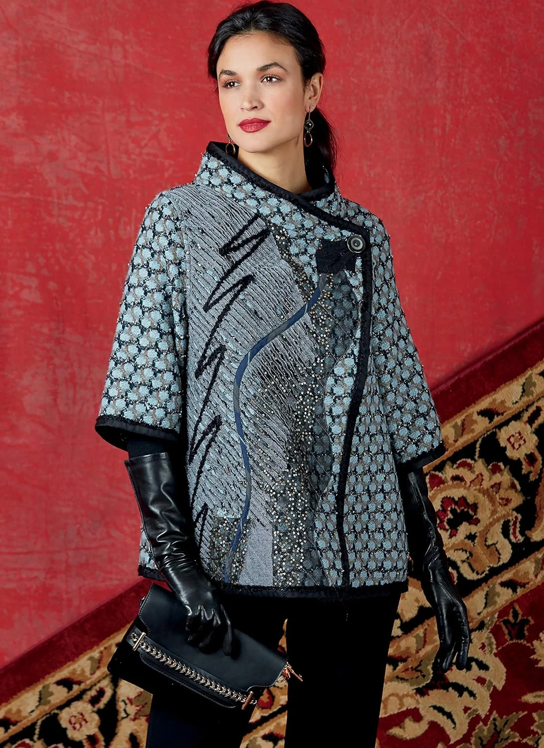 الگوهای Vogue McCall's V9341، الگوی خیاطی، قالب، کاغذی، سفید، XS-S-M