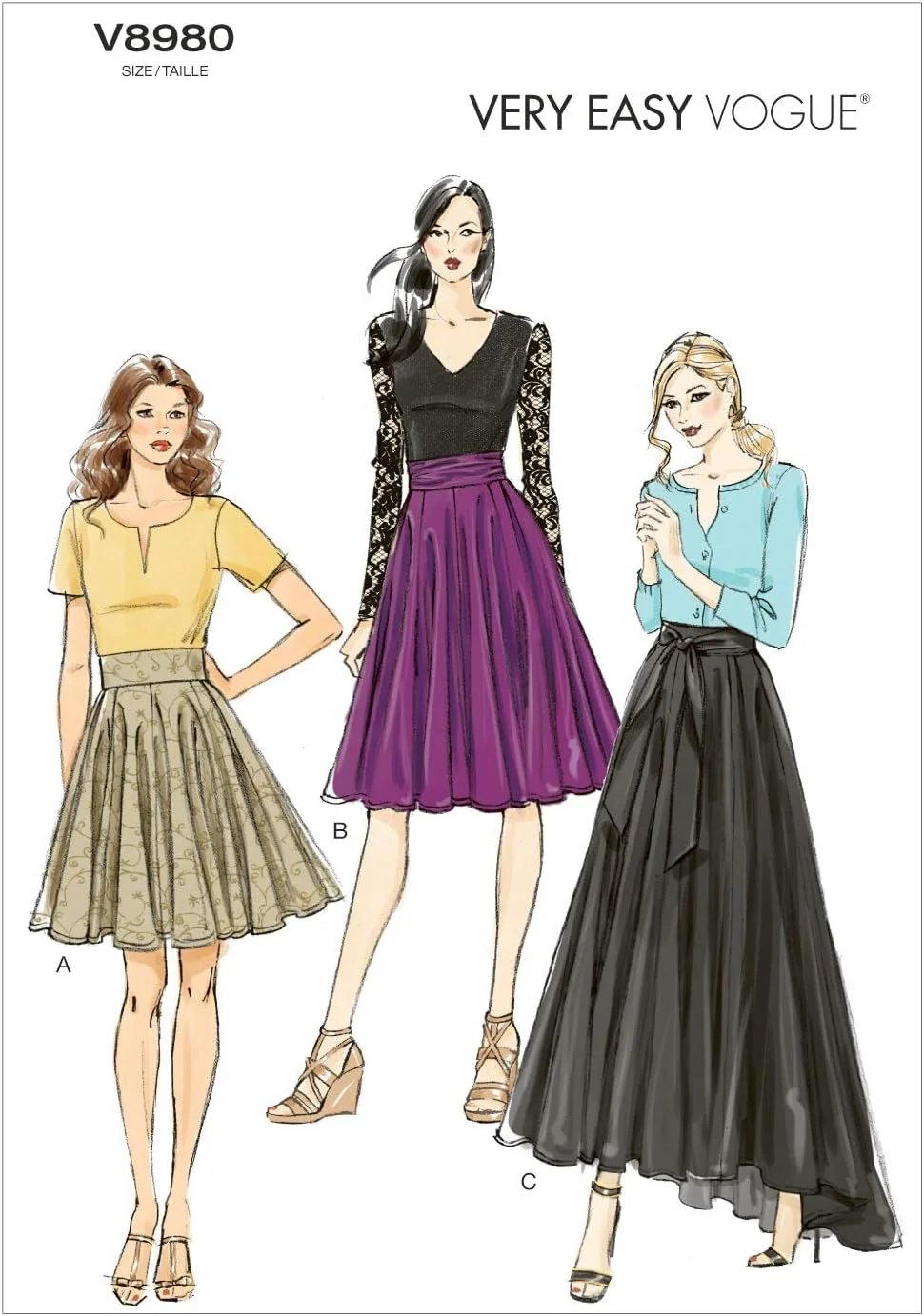 الگوهای Vogue کوسن، چند رنگ، E5 (14-16-18-20-22)