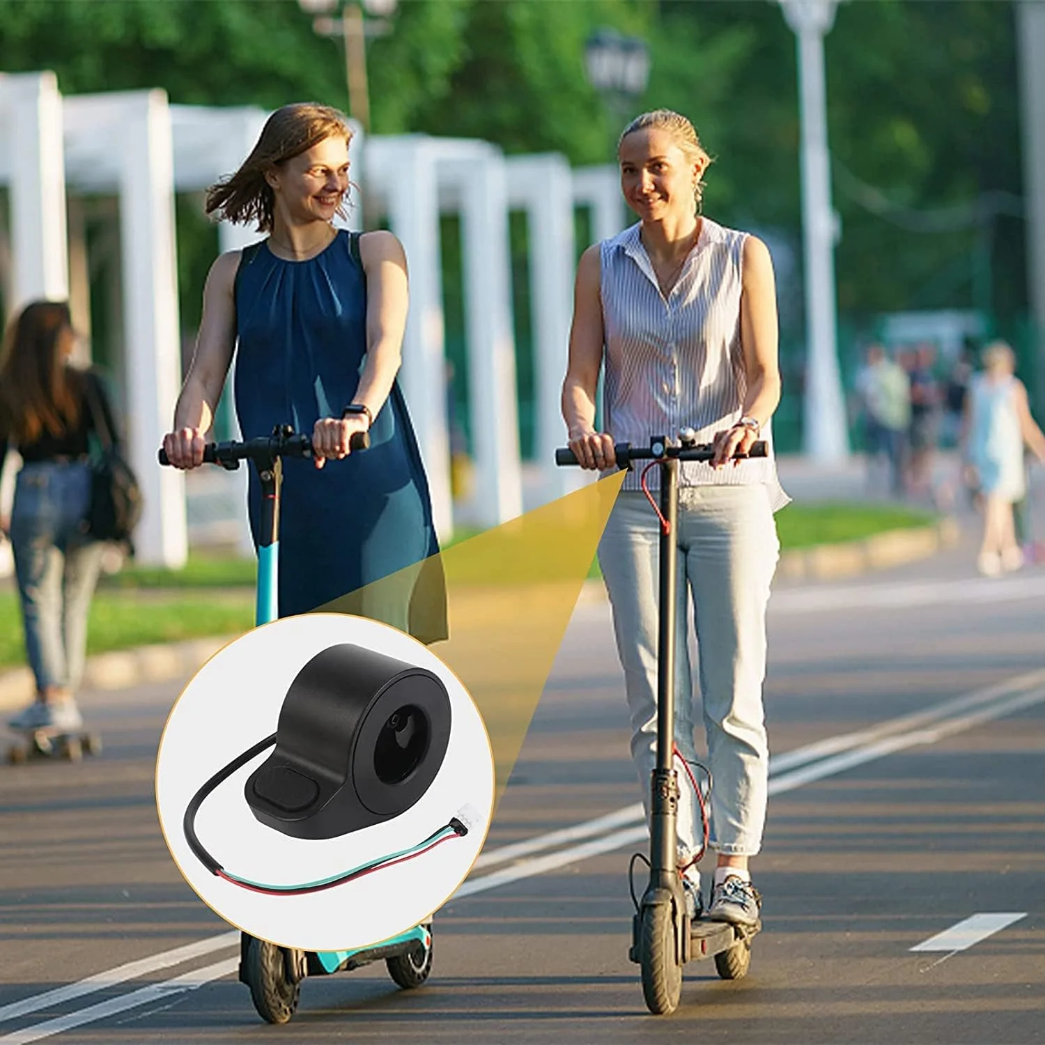 لوازم جانبی دریچه گاز YIMICO، قطعات جایگزین کنترل سرعت دریچه گاز برای اسکوتر برقی XIAOMI MIJIA M365/ M365 Pro لوازم جانبی دریچه گاز YIMICO، قطعات جایگزین کنترل سرعت دریچه گاز برای اسکوتر برقی XIAOMI MIJIA M365/ M365 Pro