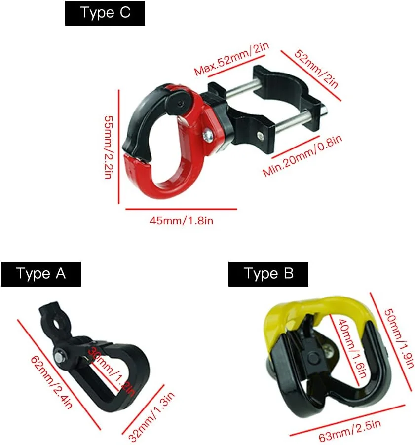قلاب اسکوتر قابل حمل Moobody، آلیاژ جامد، لوازم جانبی اسکوتر