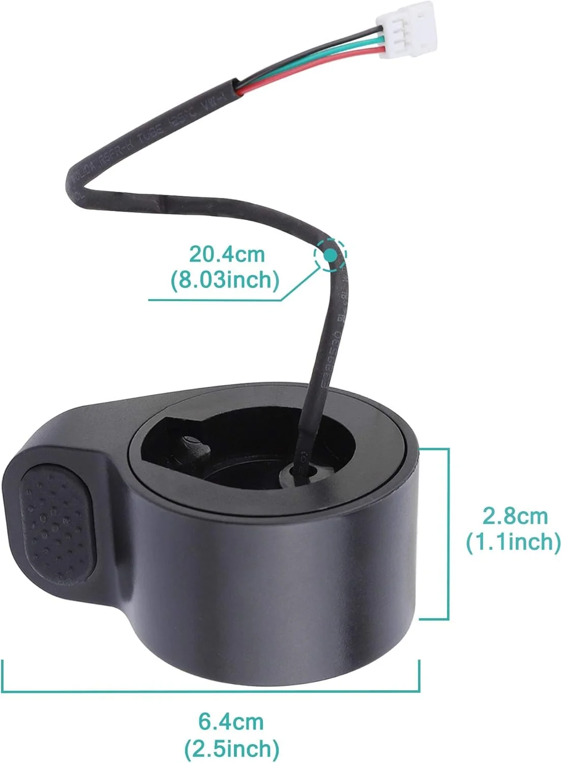 لوازم جانبی اهرمی گاز TOMALL، قطعات جایگزین کنترل سرعت اهرمی گاز برای اسکوتر برقی XIAOMI MIJIA M365