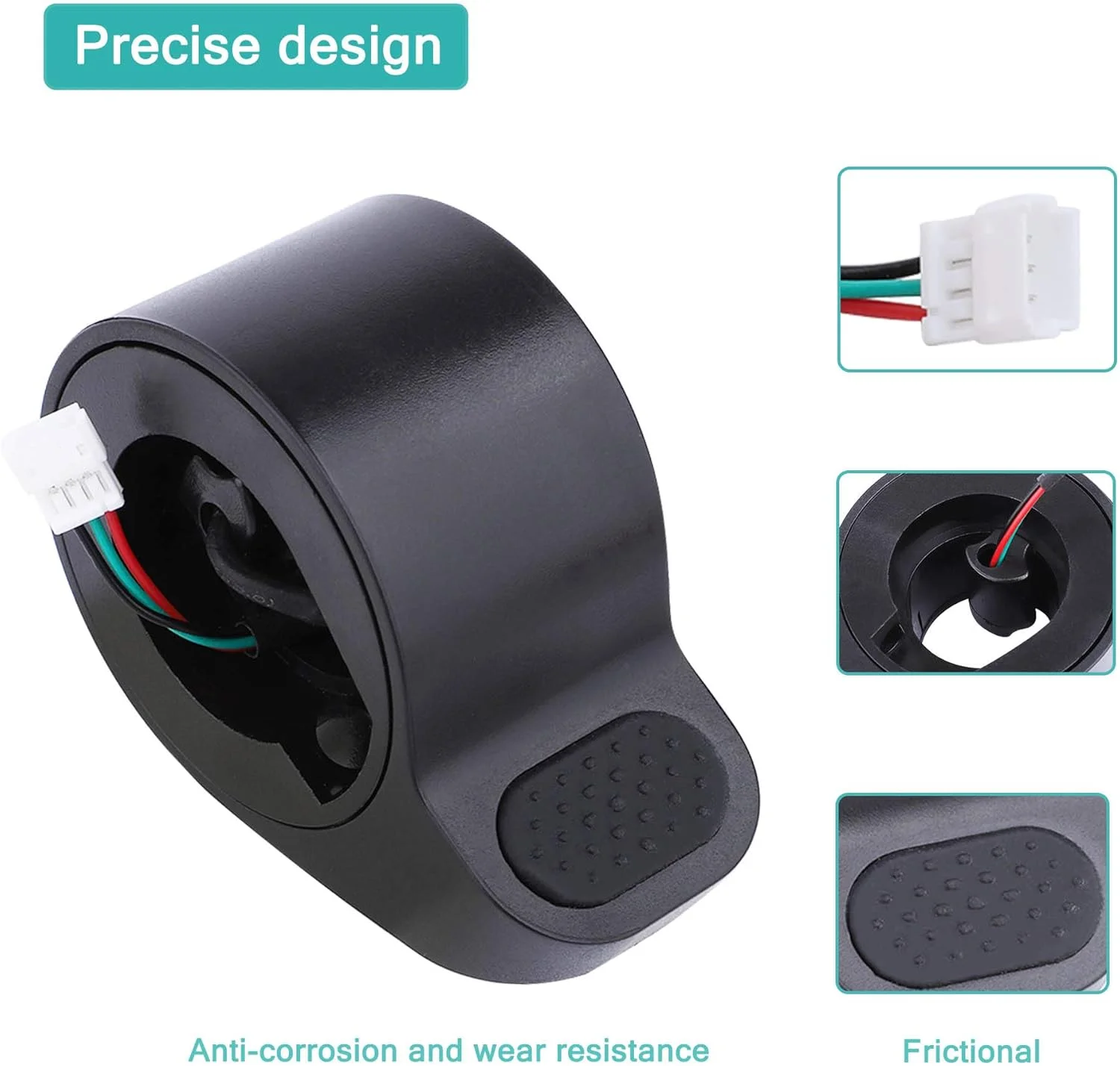 لوازم جانبی اهرمی گاز TOMALL، قطعات جایگزین کنترل سرعت اهرمی گاز برای اسکوتر برقی XIAOMI MIJIA M365