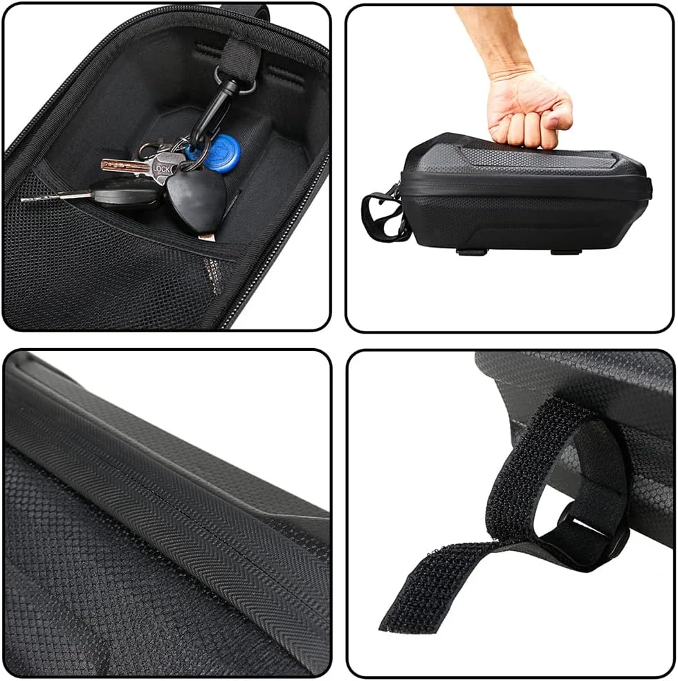 کیف فرمان اسکوتر ضد آب EVA با پوسته سخت Arabest - محفظه آویز جلویی برای اسکوترهای برقی، دوچرخه های تعادلی و دوچرخه های تاشو