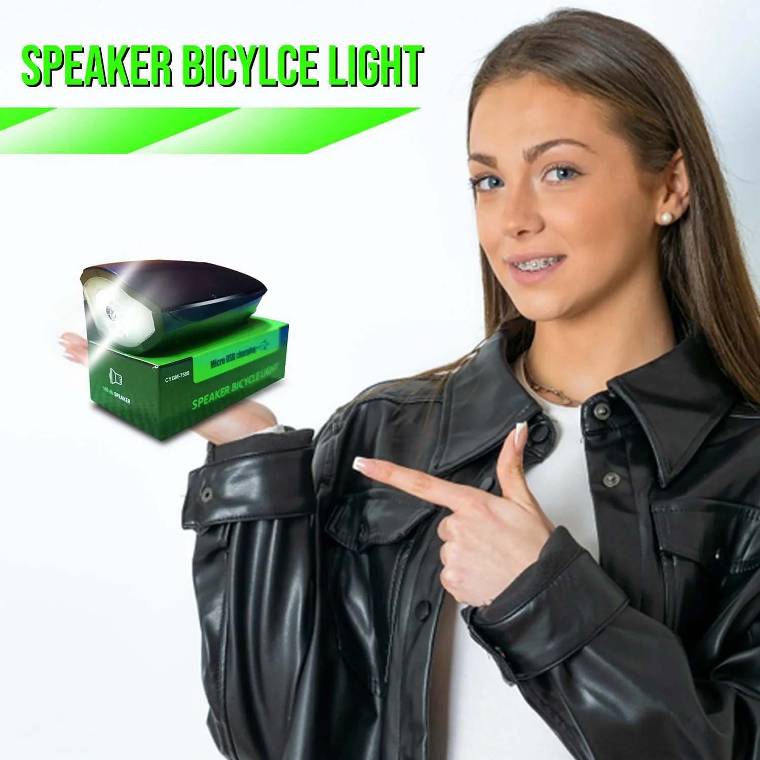 ست چراغ دوچرخه شارژی USB فوق العاده روشن Aishini، چراغ جلو قدرتمند دوچرخه، 3 حالت نور، نصب آسان برای مردان زنان کودکان دوچرخه سواری جاده کوهستان مشکی