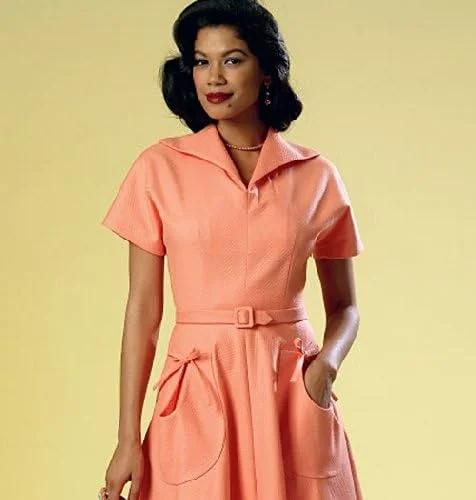 الگوی لباس زنانه باتریک، سفید