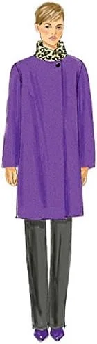 الگوهای خیاطی Butterick 6107 سایزهای Y خیلی کوچک 4-6/ کوچک 8-10/ متوسط 12-14 کت زنانه الگوهای خیاطی Butterick 6107 سایزهای Y خیلی کوچک 4-6/ کوچک 8-10/ متوسط 12-14 کت زنانه