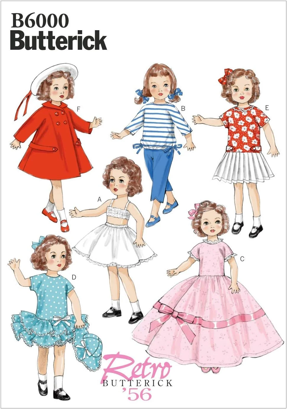 الگوهای خیاطی باتریک 6000OSZ اوه تو عروسک زیبا، چند رنگ