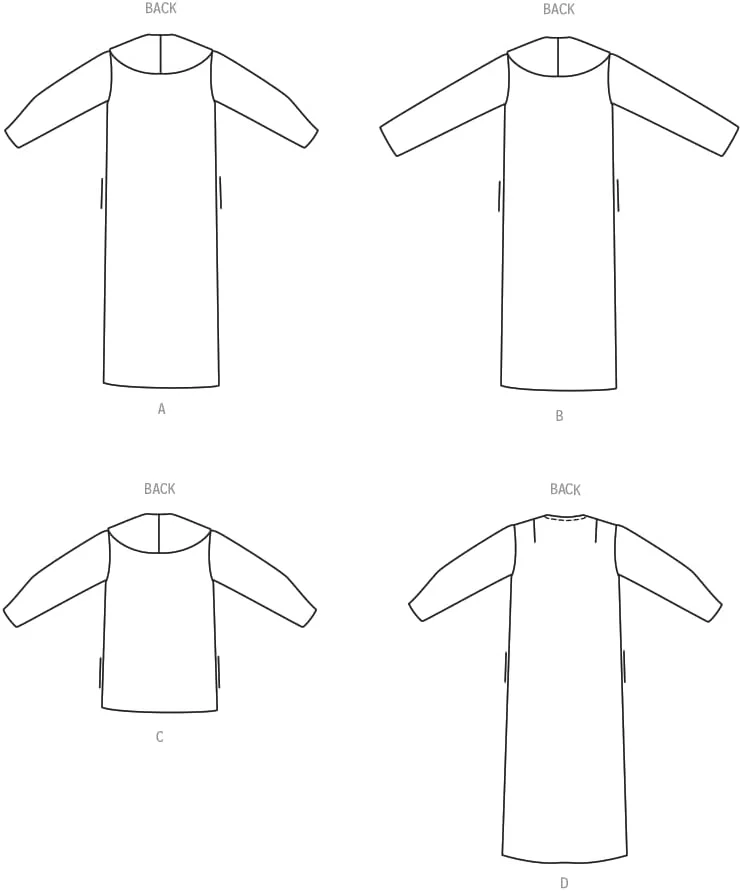 الگوی خیاطی آسان کت های زنانه وینتیج دهه 1950 Butterick، کد طراحی B6957، سایزهای 16-18-20-22-24