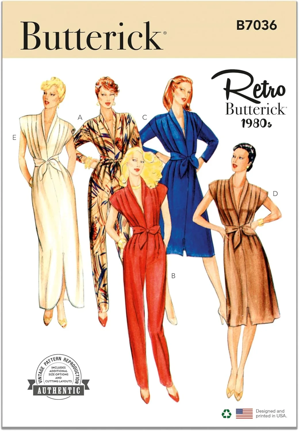 الگوی خیاطی لباس زنانه باتریک، چند رنگ