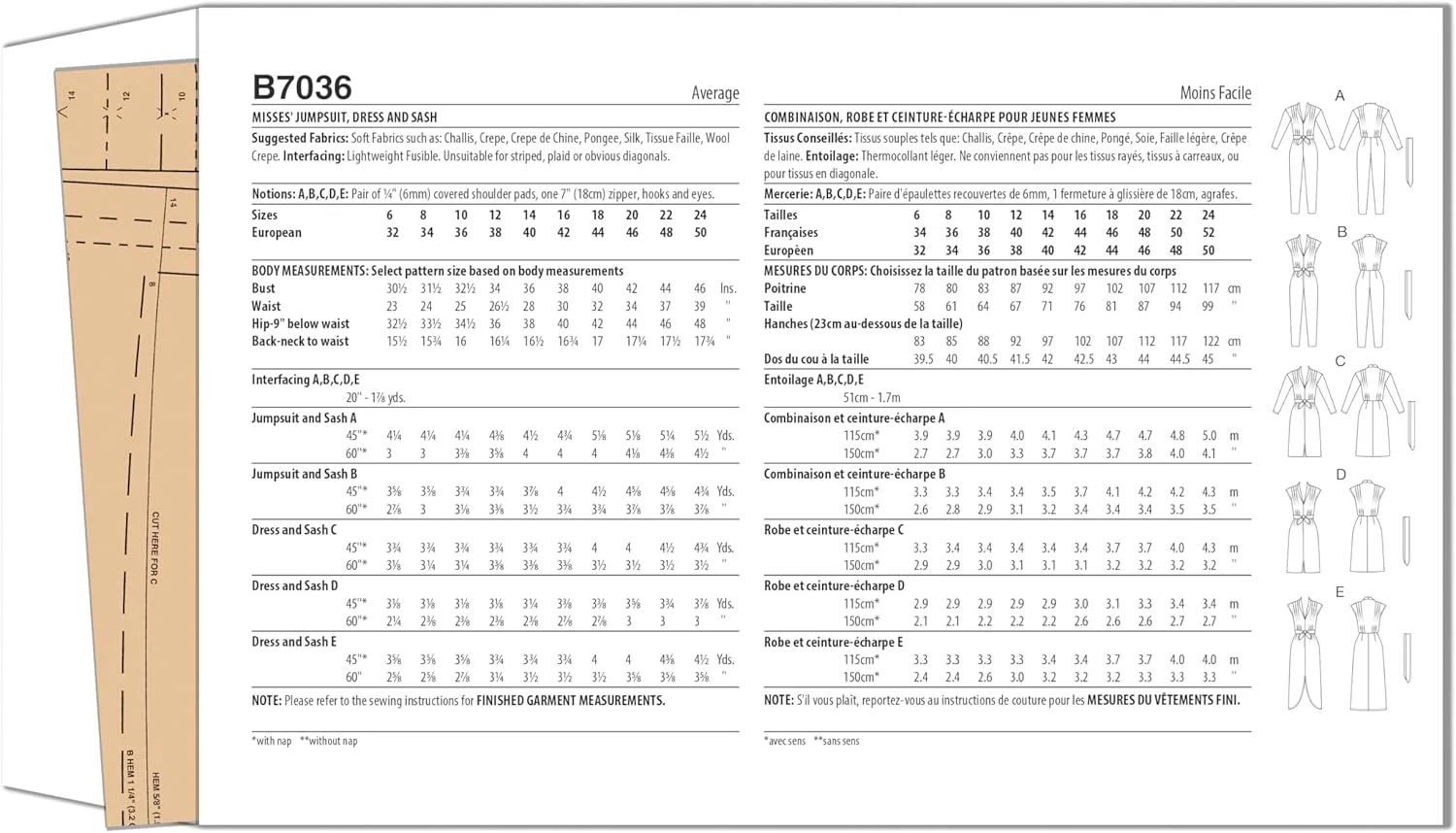 الگوی خیاطی لباس زنانه باتریک، چند رنگ