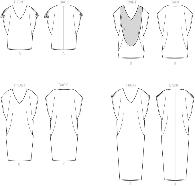 کیت تونیک و لباس زنانه Butterick، کد B6853، الگوی خیاطی، سایزهای XSM-SML-MED، چند رنگ، 2 تکه کیت تونیک و لباس زنانه Butterick، کد B6853، الگوی خیاطی، سایزهای XSM-SML-MED، چند رنگ، 2 تکه