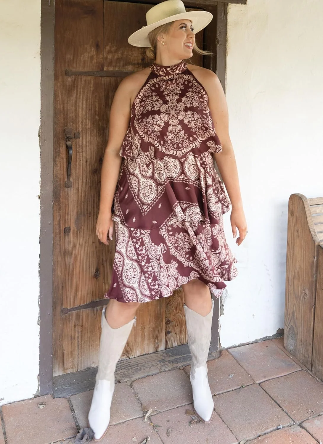 الگوی خیاطی لباس بدون آستین زنانه باتریک Know Me، کد طراحی ME2038، سایزهای 18-20-22-24-26 الگوی خیاطی لباس بدون آستین زنانه باتریک Know Me، کد طراحی ME2038، سایزهای 18-20-22-24-26