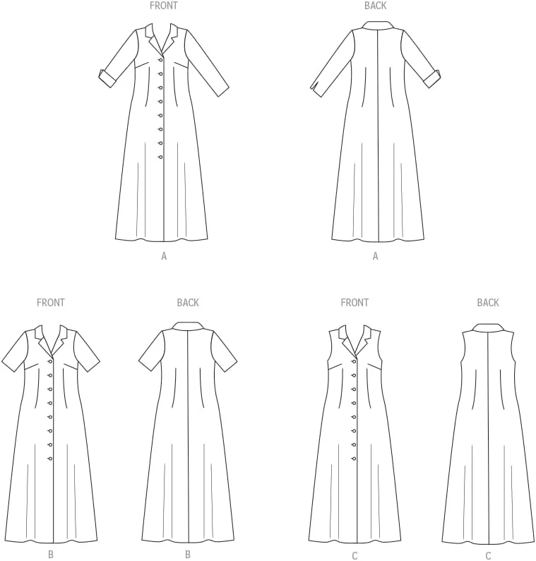 الگوی خیاطی پیراهن کلاسیک زنانه باتریک توسط پالمر/پلتش، کد طراحی B6974، سایزهای 8-10-12-14-16، چند رنگ الگوی خیاطی پیراهن کلاسیک زنانه باتریک توسط پالمر/پلتش، کد طراحی B6974، سایزهای 8-10-12-14-16، چند رنگ