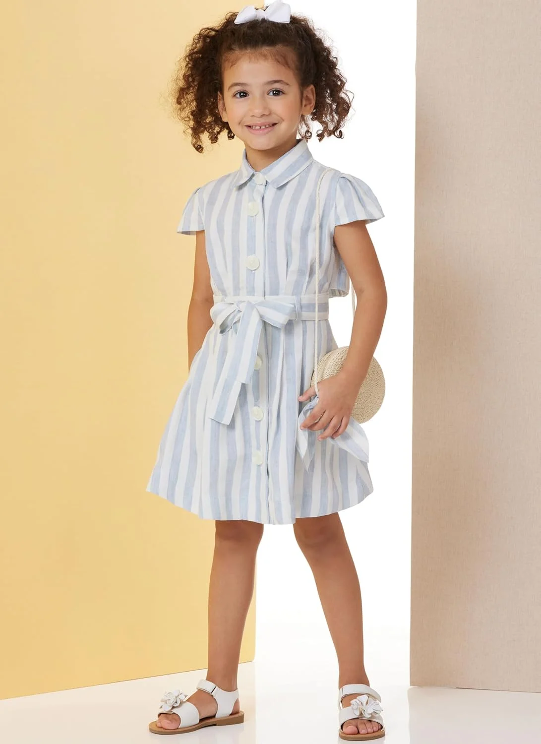 الگوی خیاطی لباس بچگانه Butterick، چند رنگ