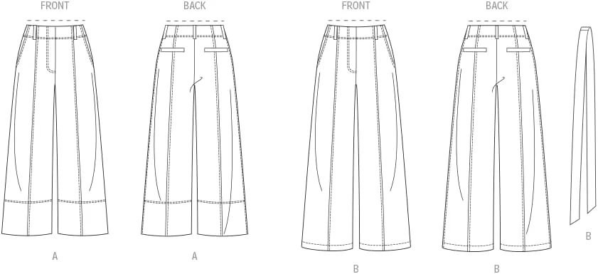 الگوی خیاطی Butterick B7024، چند رنگ الگوی خیاطی Butterick B7024، چند رنگ