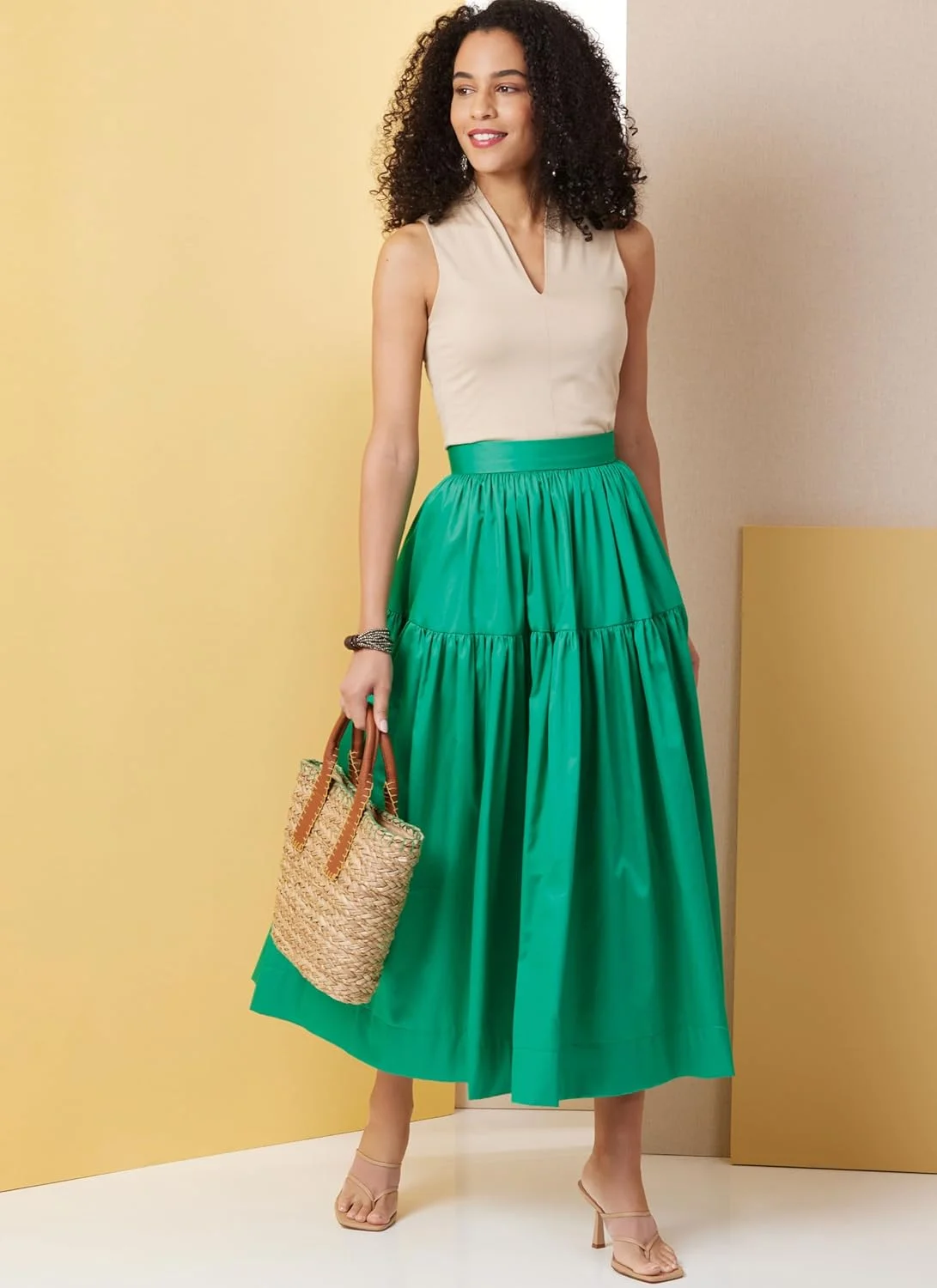 الگوی خیاطی Butterick B7025، چند رنگ الگوی خیاطی Butterick B7025، چند رنگ