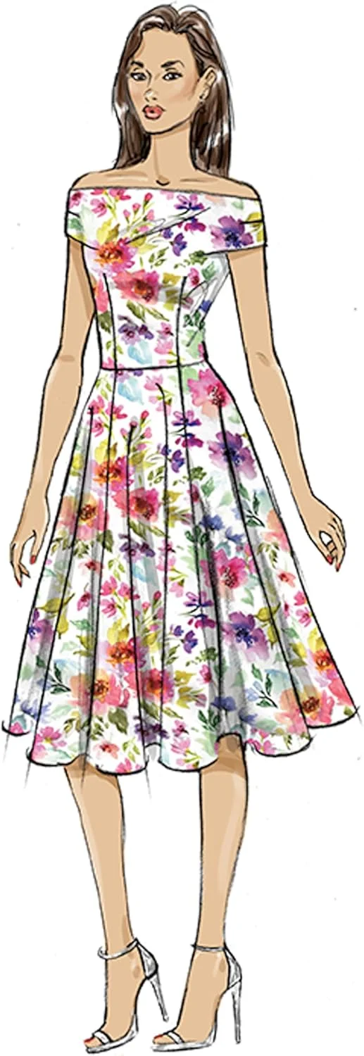 الگوی خیاطی لباس زنانه مدل Butterick B7006Y5، طرح B7006، سایزهای 18-20-22-24-26 الگوی خیاطی لباس زنانه مدل Butterick B7006Y5، طرح B7006، سایزهای 18-20-22-24-26