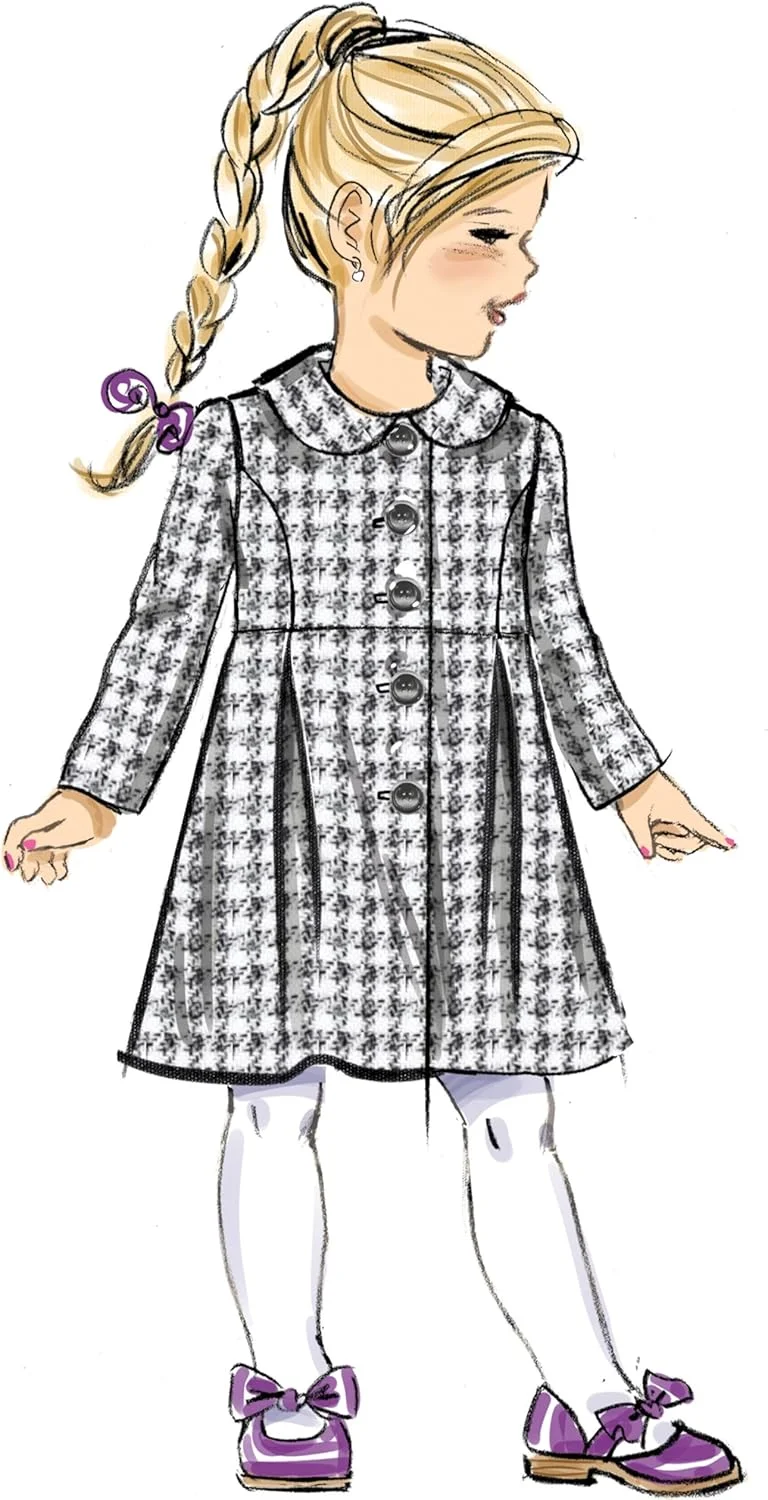 الگوی خیاطی کت بچه گانه Butterick B6921CDD سایز CDD (2-3-4-5) الگوی خیاطی کت بچه گانه Butterick B6921CDD سایز CDD (2-3-4-5)