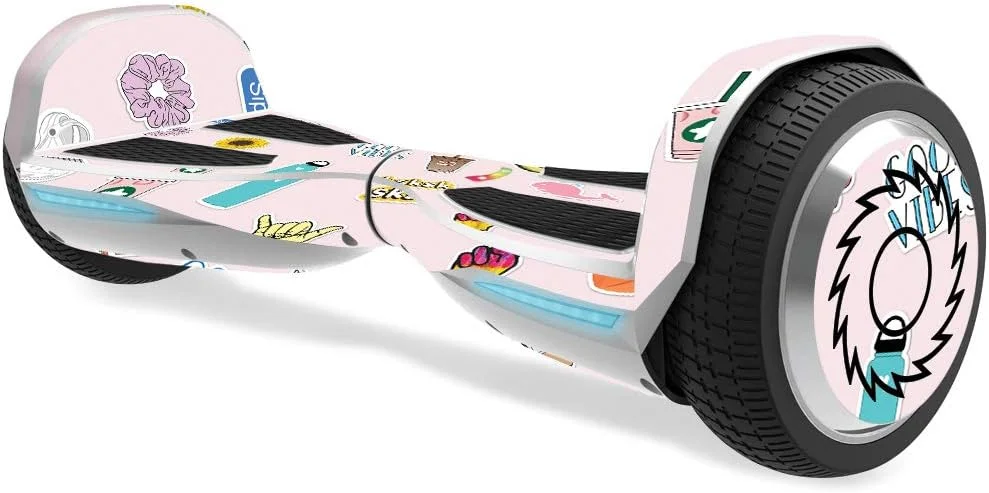MIGHTY SKINS برای اسکوتر برقی Razor Hovertrax 1.5 - محافظ، بادوام | نصب، جدا کردن و تغییر آسان طرح | ساخت آمریکا، VSCO Girl 1 (RAHOV1.5-VSCO1)