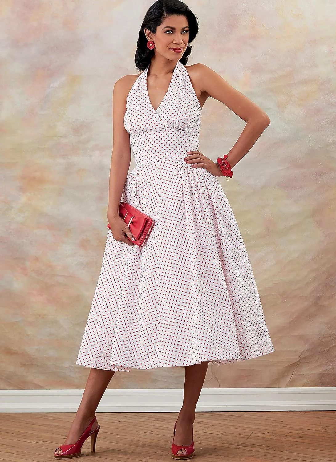 الگوهای خیاطی لباس و ژاکت زنانه وینتیج Butterick B6682A5، سایزهای 6-14 الگوهای خیاطی لباس و ژاکت زنانه وینتیج Butterick B6682A5، سایزهای 6-14
