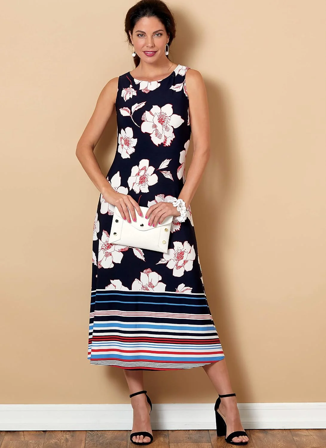 الگوهای خیاطی لباس بافتنی زنانه مدل Butterick B6653E5، سریع و آسان برای دوخت، سایزهای 14-22 الگوهای خیاطی لباس بافتنی زنانه مدل Butterick B6653E5، سریع و آسان برای دوخت، سایزهای 14-22