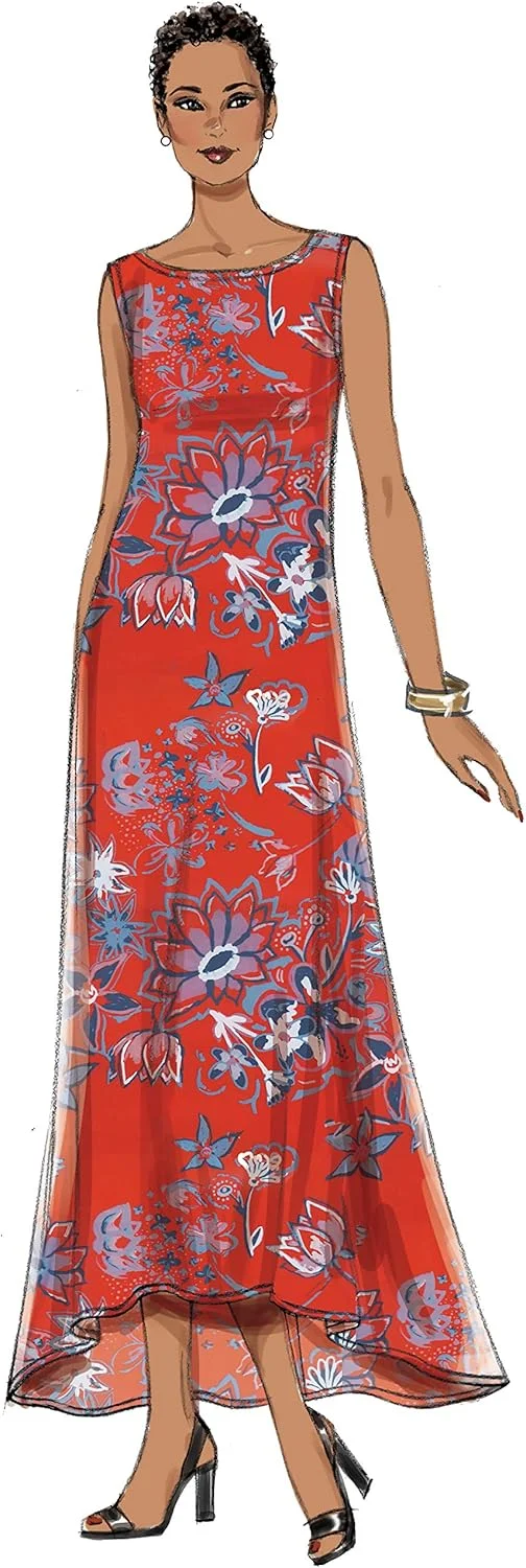 الگوهای خیاطی لباس بافتنی زنانه مدل Butterick B6653E5، سریع و آسان برای دوخت، سایزهای 14-22 الگوهای خیاطی لباس بافتنی زنانه مدل Butterick B6653E5، سریع و آسان برای دوخت، سایزهای 14-22