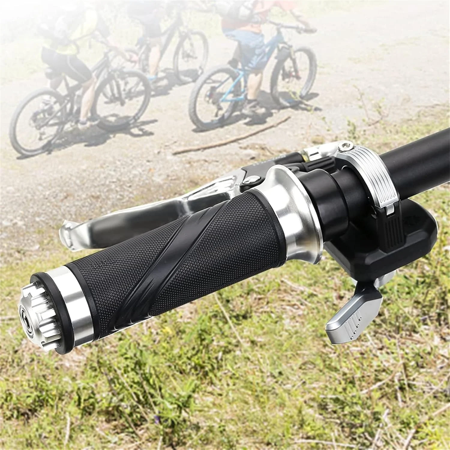 دریچه گاز انگشتی TERRIFI 108X سمت چپ، کنترل سرعت شتاب دهنده دوچرخه برقی 3 پین برای اسکوتر برقی 12V-72V دریچه گاز سرعت جهانی