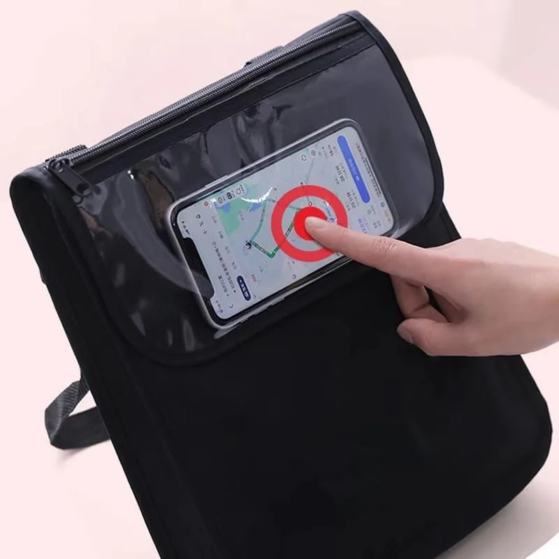 کیف اسکوتر برقی SquEqu، کیف نگهداری متصل به فرمان، ظرفیت بزرگ با جیب ضد آب نگهدارنده تلفن، سازمان دهنده کیف آویز جلو برای فرمان دوچرخه، دوچرخه برقی، موتور سیکلت، اسکوتر برقی