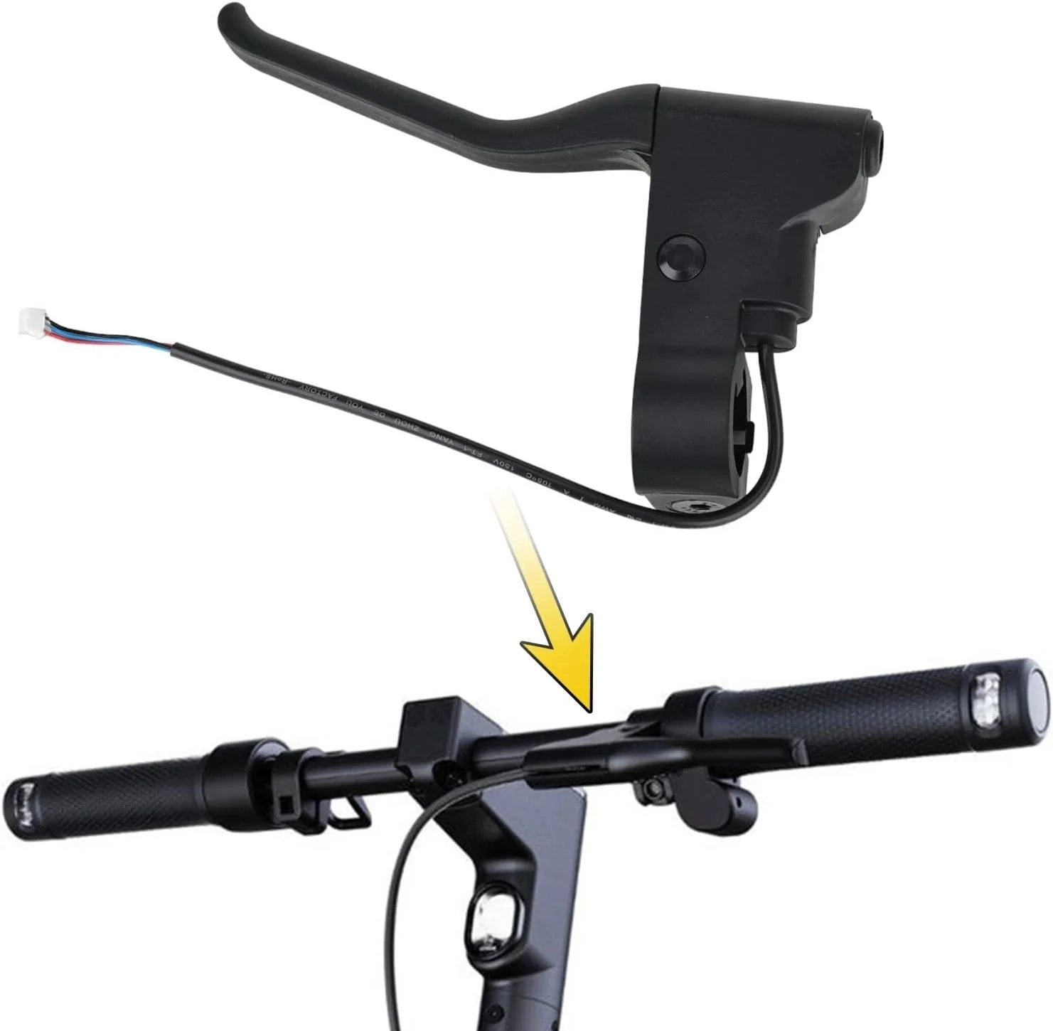 اهرم ترمز دستی Pizgear، مناسب برای Ninebot Max G2 G65، قطعات مونتاژ دستی اسکوتر برقی کیک اسکوتر، ترمز دستی اسکوتر برقی