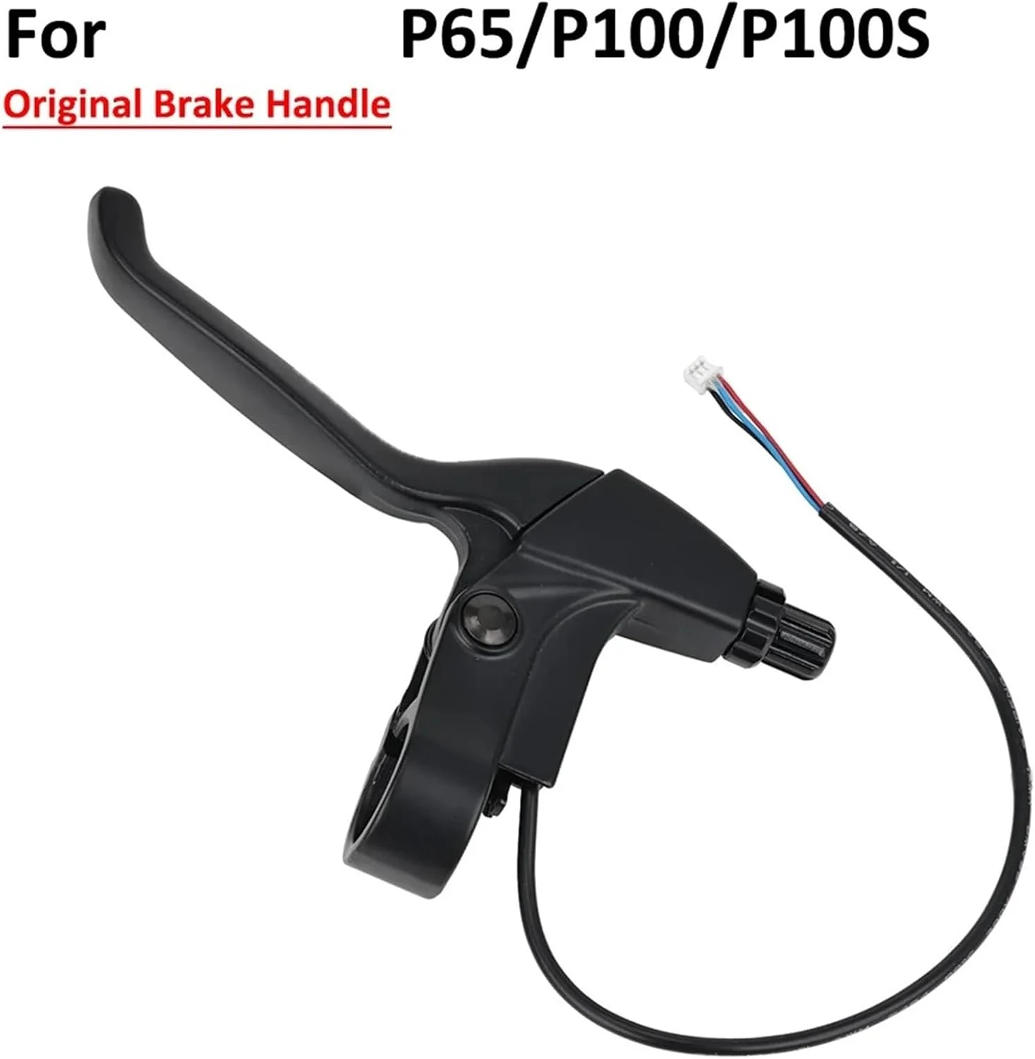 دسته ترمز اصلی Pizgear، برای Ninebot، Kickscooter P65 P100 P100S، برای Segway، قطعات جایگزین اهرم ترمز چپ و راست اسکوتر برقی، ترمز دستی اسکوتر برقی (چپ)