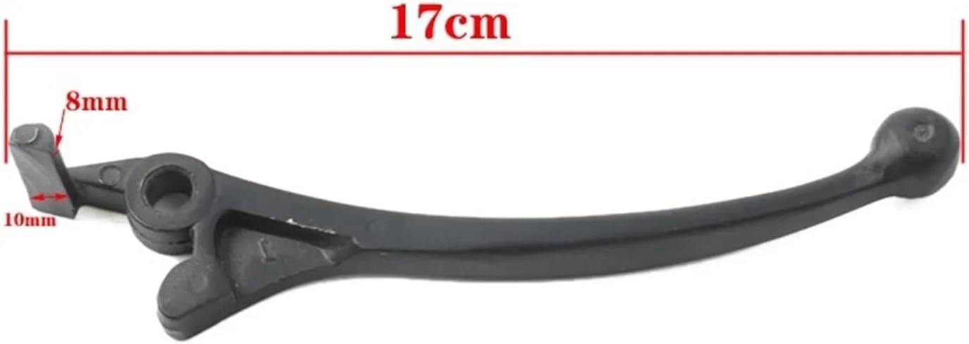 MKVAXR برای Citycoco، لوازم جانبی اصلاح شده اسکوتر برقی، قطعات دسته ترمز چپ و راست اهرم ترمز دیسکی دسته ترمز روغن ترمز دستی اسکوتر برقی (نقره ای راست)