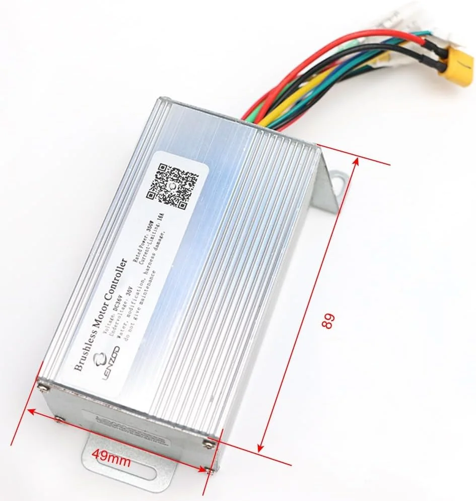 برد کنترلر اسکوتر MKVAXR مادربرد 350W 36V، برای OEM، نسخه LEZON M365 و Pro اسکوتر برقی کنترل ترمز نمایشگر چراغ داشبورد اسکوتر برقی (دسته ترمز)
